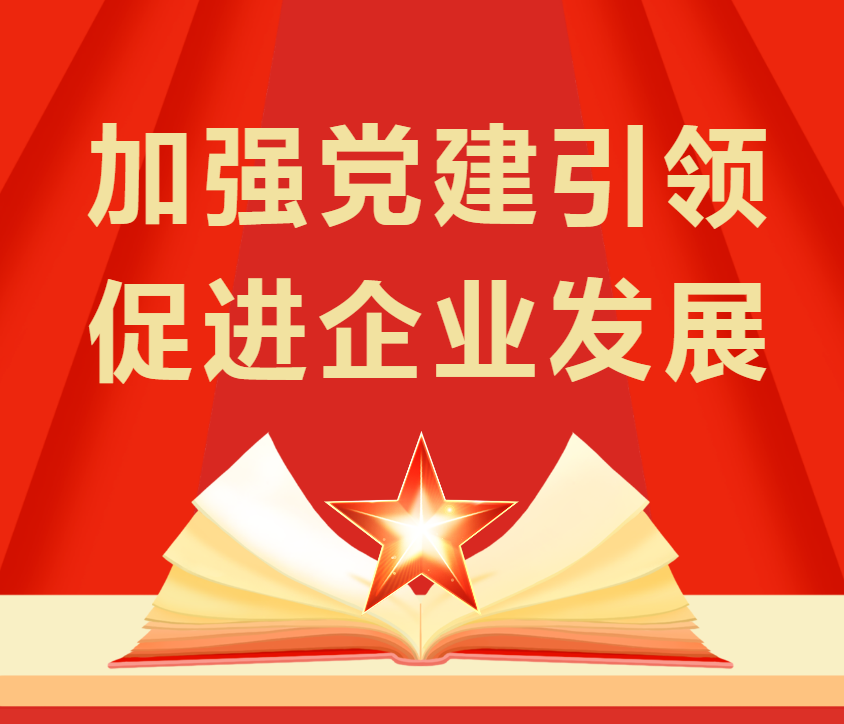 「加強黨建引領 促進企業發...